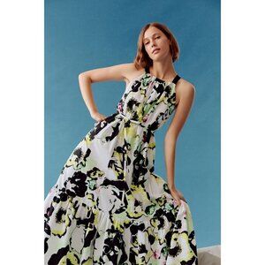 Anthropologie x Peter Som floral maxi dress size M